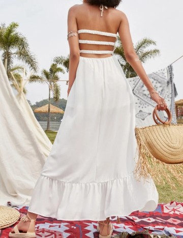 Rochie maxi Shein, alb