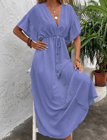 Rochie maxi Shein, albastru
