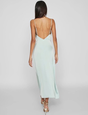 Rochie maxi Vila, albastru