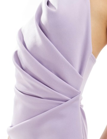 Rochie midi ASOS, mov