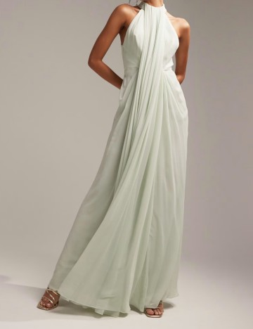 Rochie maxi ASOS, verde