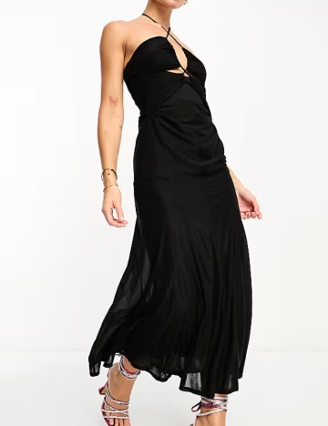 Rochie maxi ASOS, negru