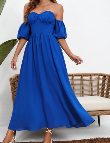 Rochie midi Shein, albastru