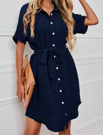 Rochie mini Shein, bleumarin