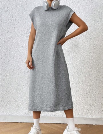 Rochie midi Shein, gri