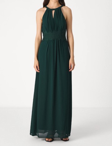 Rochie maxi Vila, verde