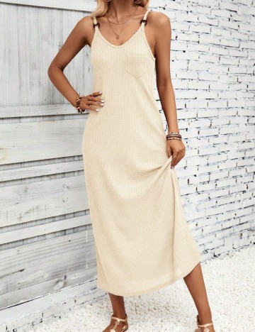 Rochie midi Shein, bej