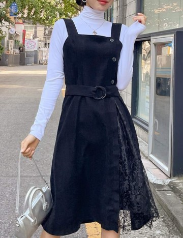 Rochie midi Shein, negru