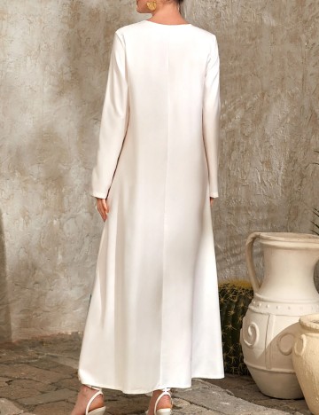 Rochie maxi Shein, alb