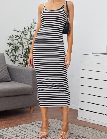 Rochie midi Shein, mix culori