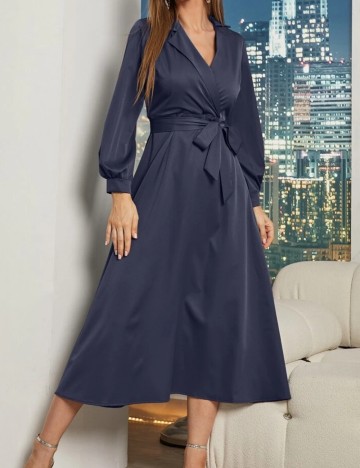 Rochie midi Shein, albastru