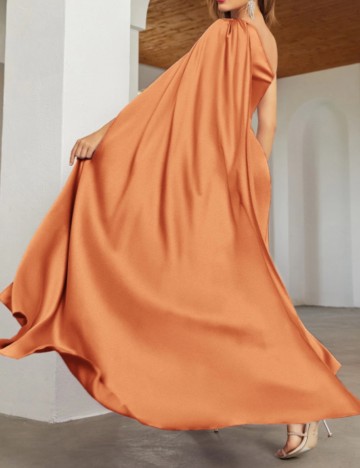 Rochie de ocazie Shein, portocaliu