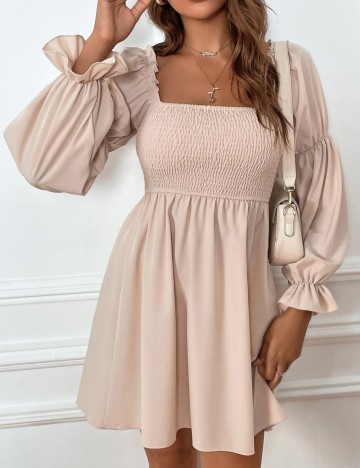 Rochie mini Shein, bej