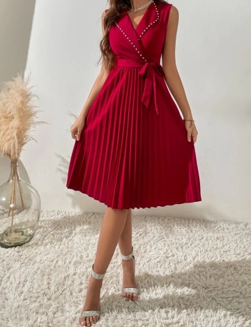 Rochie midi Shein, vișiniu