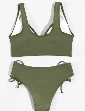 Costum de baie Shein, verde