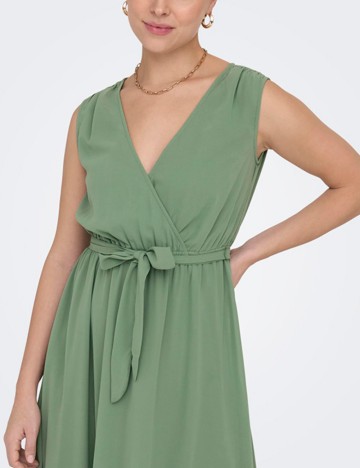 Rochie maxi Only, verde