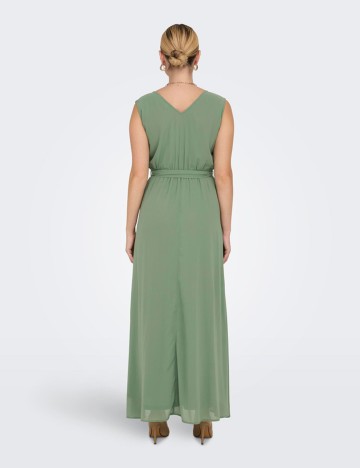 Rochie maxi Only, verde