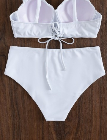 Slip Shein, alb