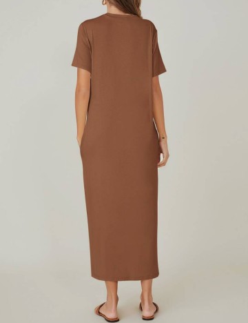 Rochie maxi Shein, maro