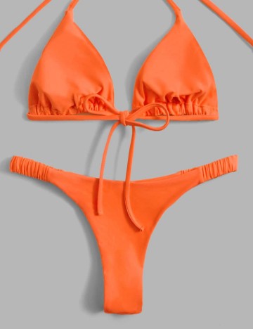 Slip Shein, portocaliu