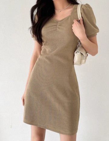 Rochie mini DAZY by Shein, bej