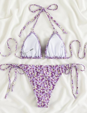 Costum de baie Shein, mix culori