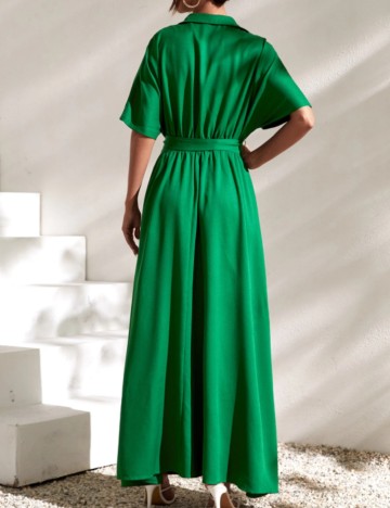 Rochie maxi Shein, verde