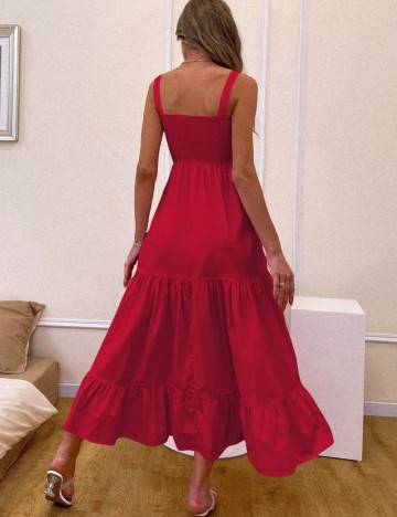 Rochie midi Shein, roșu
