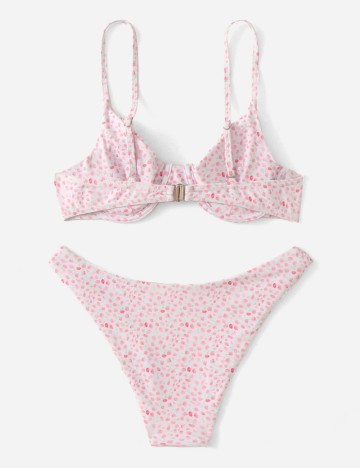 Costum de baie Shein, mix culori