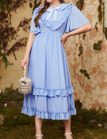 Rochie midi Shein, albastru