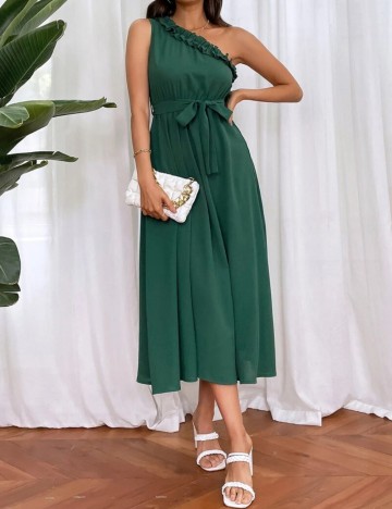 Rochie midi Shein, verde