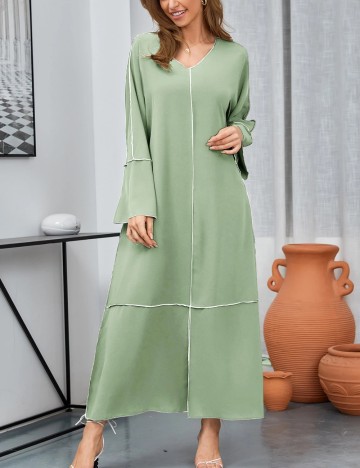 Rochie midi Shein, verde