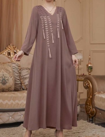 Rochie maxi Shein, roz