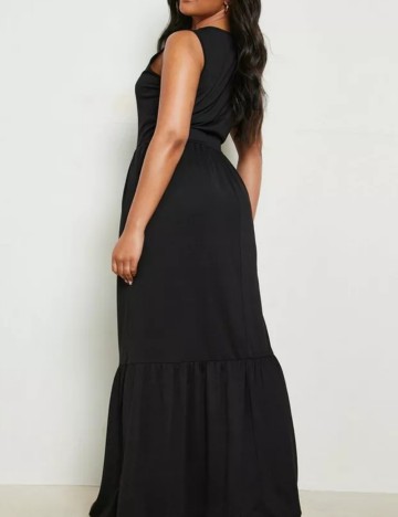 Rochie maxi Boohoo, negru