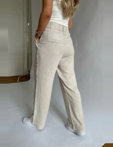 Pantaloni Vero Moda, crem