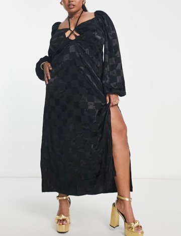 Rochie maxi ASOS, negru