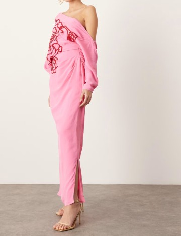 Rochie maxi ASOS, roz