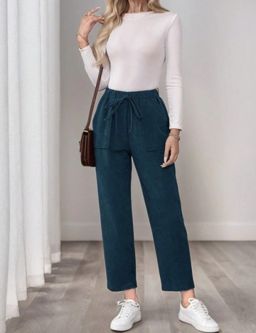 Pantaloni Shein, albastru