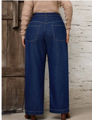 Jeans Shein Curve+, albastru