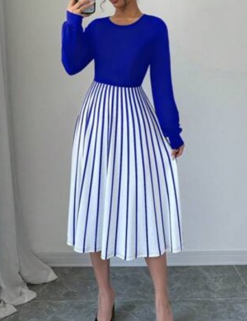 Rochie midi Shein, mix culori