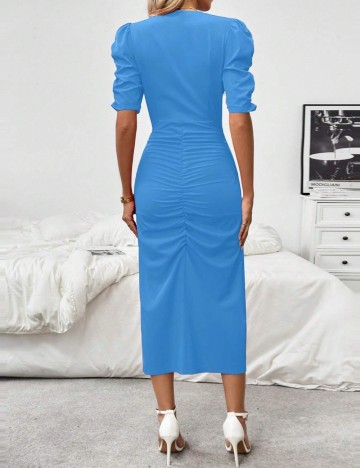 Rochie midi Shein, albastru