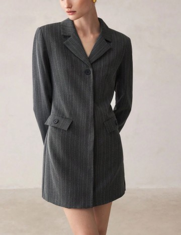 Rochie Tip Sacou Shein, gri