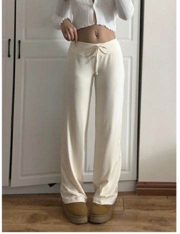 Pantaloni Shein, crem