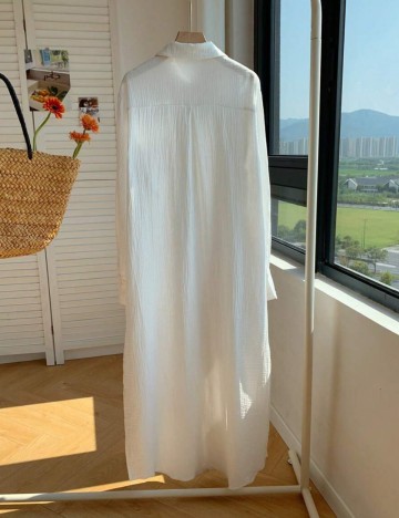 Rochie maxi Shein, alb