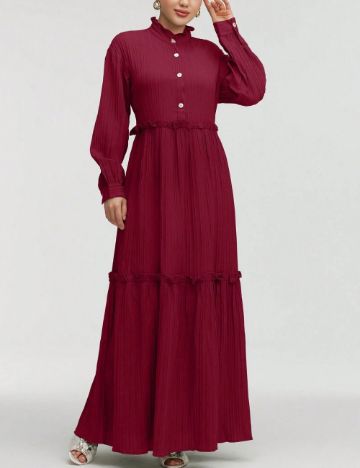 Rochie maxi Shein, vișiniu