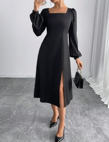 Rochie midi Shein, negru
