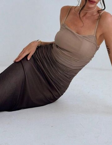 Rochie midi Shein, maro