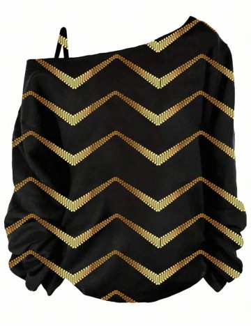 Bluză Shein Curve+, mix culori
