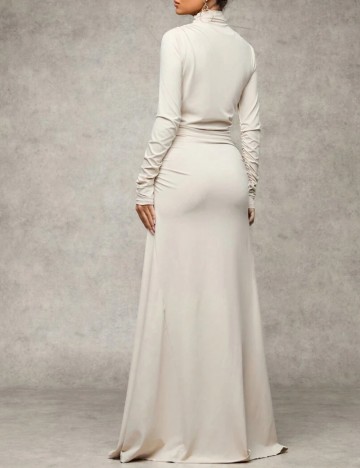 Rochie maxi Shein, crem