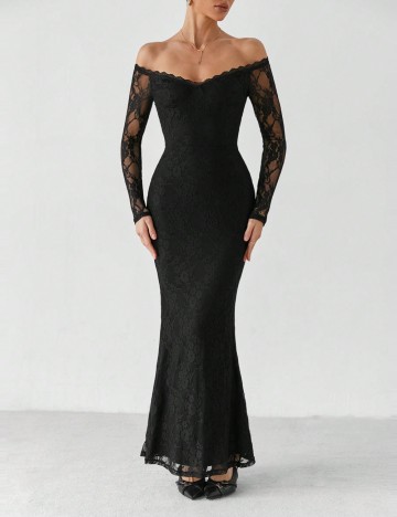 Rochie maxi Shein, negru